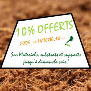 10% de réduction sur nos Matériels : image à la une