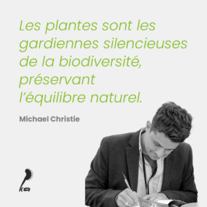 Citation de Michael Christie sur les plantes : citation