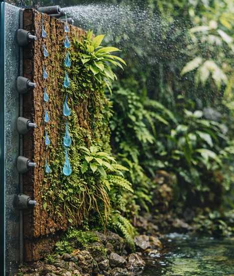 Fixation du xaxim dans un terrarium tropical humide